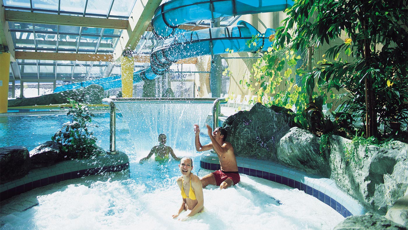 La piscina idromassaggio Acquafun in San Candido